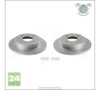 Kit 2x dischi freno JParts Posteriore per MITSUBISHI MIRAGE IV V LANCER COLT gnq