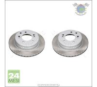 Kit 2x dischi freno JParts Posteriore per SSANGYONG RODIUS REXTON KYRON gqb