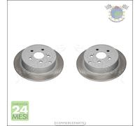 Kit 2x dischi freno JParts Posteriore per TOYOTA CELICA PRIUS gjd
