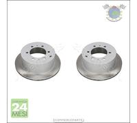 Kit 2x dischi freno JParts Posteriore per TOYOTA LAND CRUISER gjf