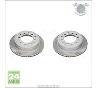 Kit 2x dischi freno JParts Posteriore per TOYOTA LAND CRUISER gky