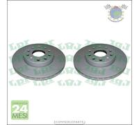 Kit 2x dischi freno LPR Anteriore per AUDI A3 SEAT LEON SKODA OCTAVIA VW GOLF V