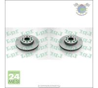 Kit 2x dischi freno LPR Anteriore per AUDI A3 SEAT TOLEDO III ALTEA LEON SKO byy