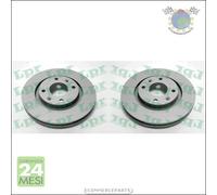 Kit 2x dischi freno LPR Anteriore per CITROEN C-ELYSEE BERLINGO XSARA C3 III cbs