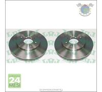 Kit 2x dischi freno LPR Anteriore per HONDA JAZZ III II