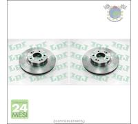 Kit 2x dischi freno LPR Anteriore per HYUNDAI SANTA FE