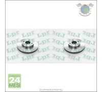 Kit 2x dischi freno LPR Anteriore per NISSAN MICRA IV NOTE
