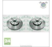 Kit 2x dischi freno LPR Anteriore per RENAULT ESPACE VEL