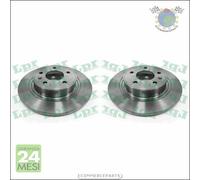 Kit 2x dischi freno LPR Posteriore per CHEVROLET ORLANDO CRUZE OPEL ASTRA J