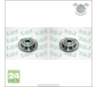 Kit 2x dischi freno LPR Posteriore per HONDA JAZZ III