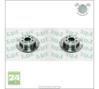Kit 2x dischi freno LPR Posteriore per HONDA JAZZ III CIVIC VI II CRX V