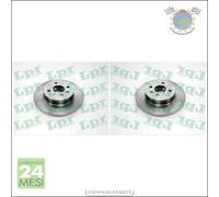 Kit 2x dischi freno LPR Posteriore per OPEL MERIVA A ASTRA H COMBO