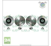 Kit 2x dischi freno LPR Posteriore per RENAULT MEGANE cd5