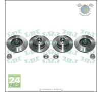 Kit 2x dischi freno LPR Posteriore per RENAULT SCENIC MEGANE cdf
