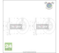 Kit 2x dischi freno Maxgear Anteriore per AUDI A8 A6