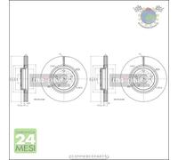 Kit 2x dischi freno Maxgear Anteriore per TOYOTA AVENSIS VERSO