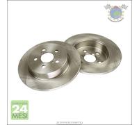 Kit 2x dischi freno Maxgear Posteriore per MAZDA 2 TOYOTA YARIS