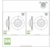 Kit 2x dischi freno Metelli Anteriore per BMW X1 E84 xDrive 3 E93 335 330 E92 3