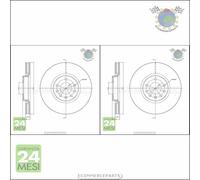 Kit 2x dischi freno Metelli Anteriore per CADILLAC BLS OPEL VECTRA C SIGNUM #uk