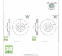 Kit 2x dischi freno Metelli Anteriore per FORD GRAND C-MAX FOCUS VOLVO V50 V40