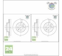 Kit 2x dischi freno Metelli Anteriore per HYUNDAI GETZ