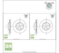 Kit 2x dischi freno Metelli Anteriore per HYUNDAI SANTA FE HIGHWAY TRAJET