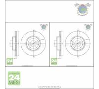 Kit 2x dischi freno Metelli Anteriore per LAND ROVER FREELANDER I