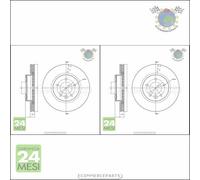Kit 2x dischi freno Metelli Anteriore per LAND ROVER RANGE I DISCOVERY III IV