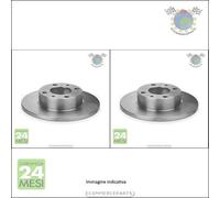 Kit 2x dischi freno Metelli Anteriore per MAZDA 2 #v9