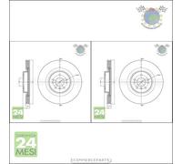 Kit 2x dischi freno Metelli Anteriore per MERCEDES CLASSE GL 500 450 420 350 32