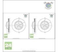 Kit 2x dischi freno Metelli Anteriore per MERCEDES CLASSE GLK 350 320 300 280 2