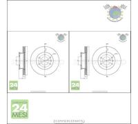 Kit 2x dischi freno Metelli Anteriore per MERCEDES SPRINTER 524 519 518 516 515