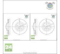 Kit 2x dischi freno Metelli Anteriore per NISSAN 350Z
