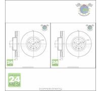 Kit 2x dischi freno Metelli Anteriore per OPEL SENATOR B OMEGA A