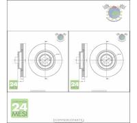 Kit 2x dischi freno Metelli Anteriore per TOYOTA AVENSIS #r6