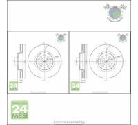 Kit 2x dischi freno Metelli Anteriore per VOLVO XC70 V70 S80 S60 #rg