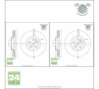 Kit 2x dischi freno Metelli Anteriore per VW TRANSPORTER MULTIVAN #uw
