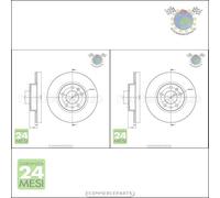 Kit 2x dischi freno Metelli Posteriore per ALFA ROMEO GIULIETTA SPIDER BRERA 15