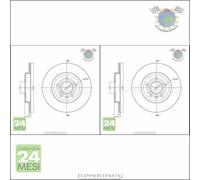 Kit 2x dischi freno Metelli Posteriore per AUDI A4 SEAT EXEO