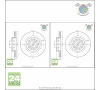Kit 2x dischi freno Metelli Posteriore per AUDI ALLROAD
