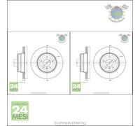 Kit 2x dischi freno Metelli Posteriore per BMW 1 E88 135 123 E82