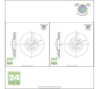 Kit 2x dischi freno Metelli Posteriore per CITROEN C6