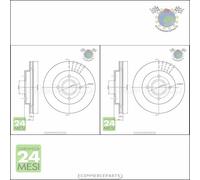Kit 2x dischi freno Metelli Posteriore per FORD SCORPIO MONDEO COUGAR