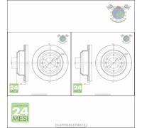 Kit 2x dischi freno Metelli Posteriore per HYUNDAI H-1 #vc