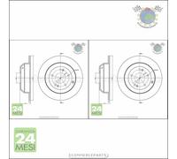 Kit 2x dischi freno Metelli Posteriore per HYUNDAI SANTA FE KIA SORENTO