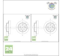 Kit 2x dischi freno Metelli Posteriore per HYUNDAI TUCSON KIA SPORTAGE