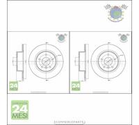 Kit 2x dischi freno Metelli Posteriore per LAND ROVER RANGE III II DISCOVERY