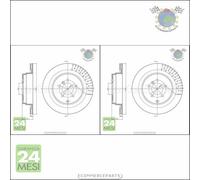 Kit 2x dischi freno Metelli Posteriore per LAND ROVER RANGE III #vv
