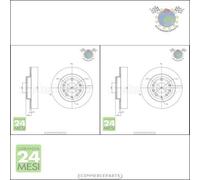 Kit 2x dischi freno Metelli Posteriore per MAZDA CX-3