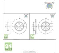 Kit 2x dischi freno Metelli Posteriore per MERCEDES CLASSE B 200 180 160 A 250
